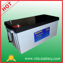 CE approuvé 12V Inverter Deep Cycle Gel Storage Battery 200ah